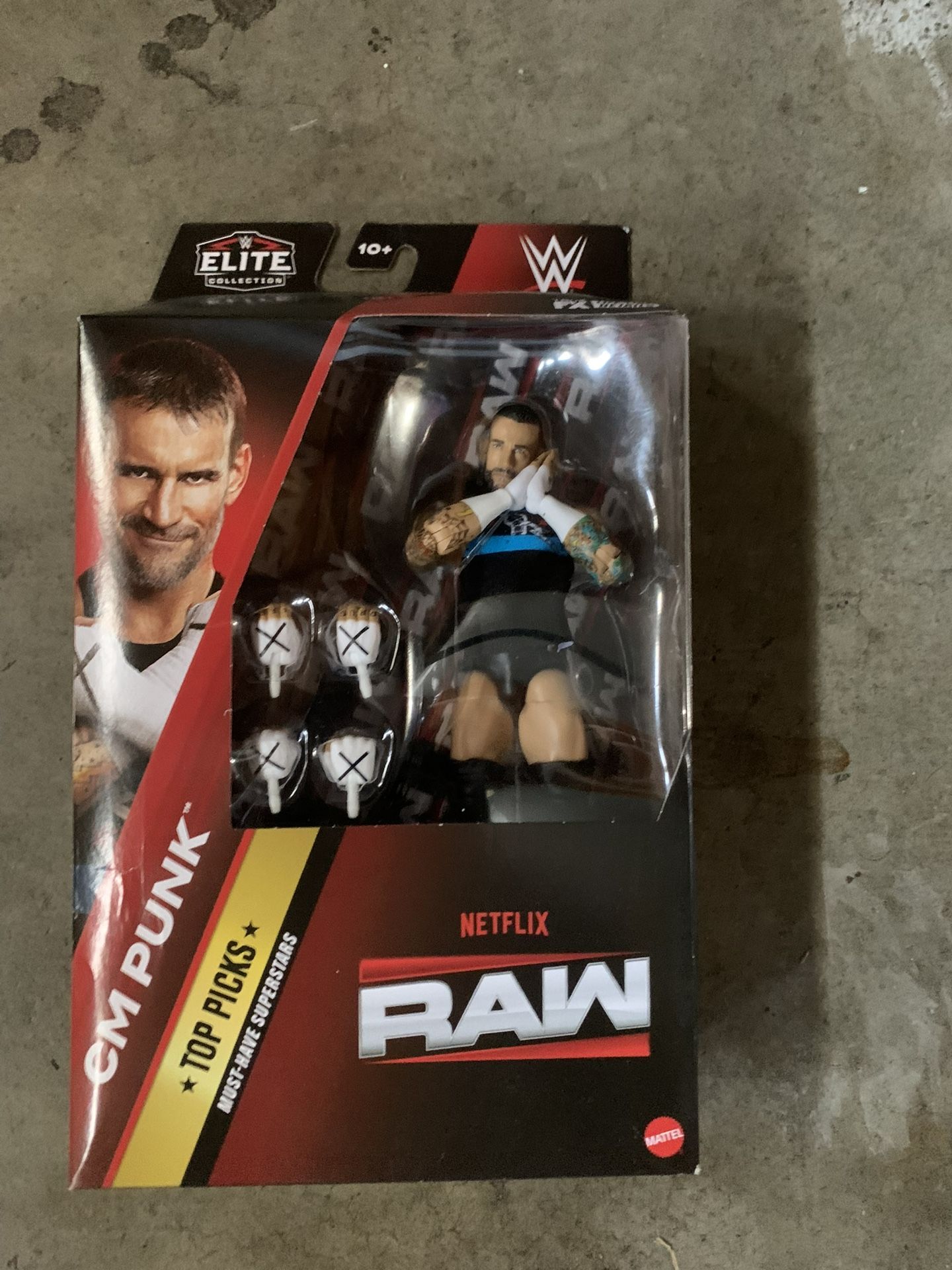 Wwe elite cm punk