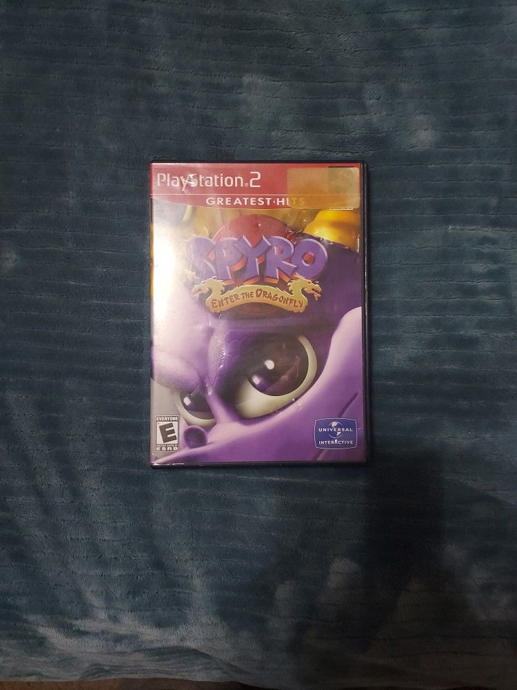 Spyro Enter the Dragonfly PS2 TESTED