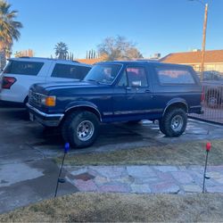 1988 Ford Bronco Trade For Camping Trailer 