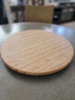 Wooden Lazy Susan Rotating Tray