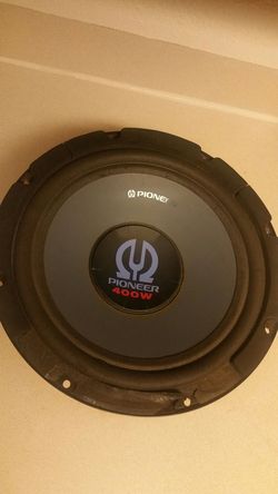 Subwoofer Pioneer 400W