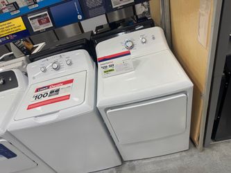 Ge brand new in the box top loader washer dryer