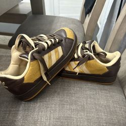 2007 ADIDAS Originals Super Skate ST Espresso Brown Yellow Cream