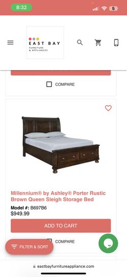 sturdy ashley bed