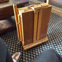 TWO French easels Mabef brand