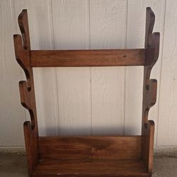 Wood Rifle Rack