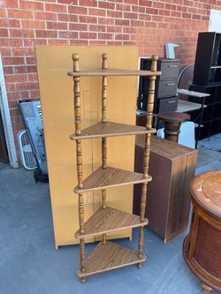 5-Tier Corner Shelf Unit