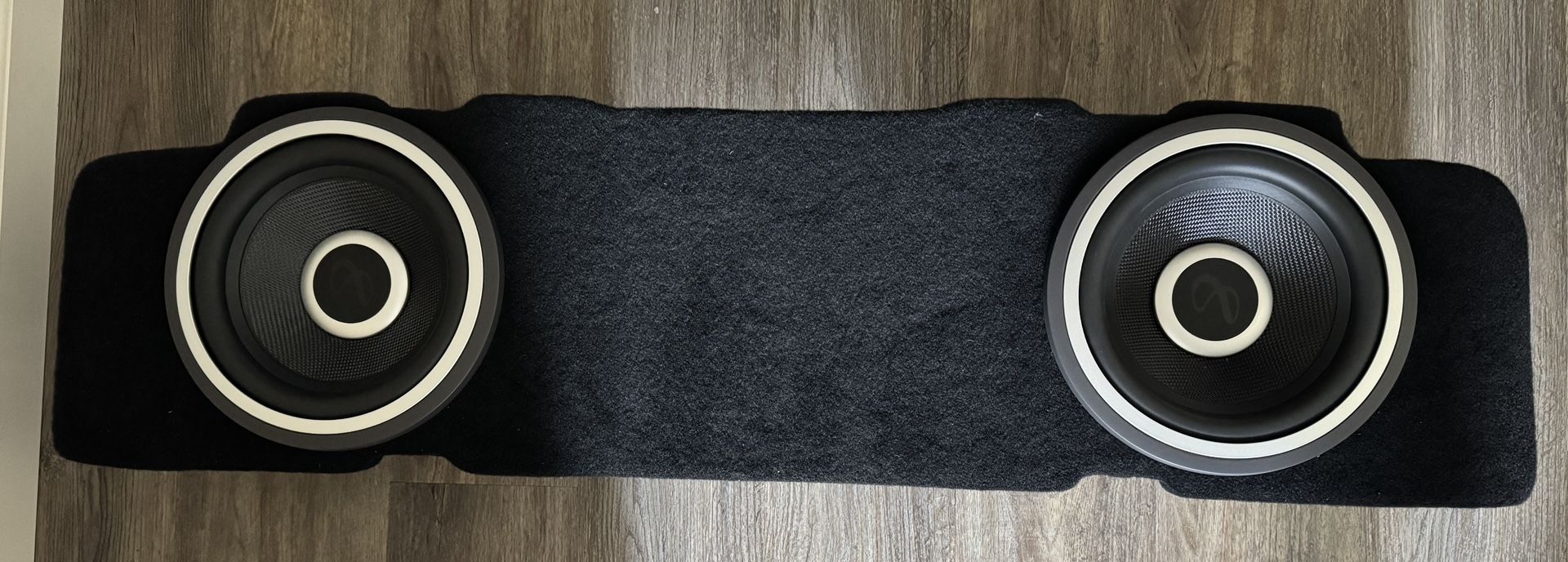 Dual 10” Custom Made Fiberglass Subwoofer Box Infinity Kappa 10