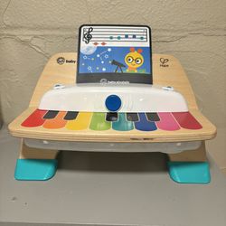 Baby Einstein and Hape Magic Touch Piano Wooden Musical Toddler Toy 6 Months and Up