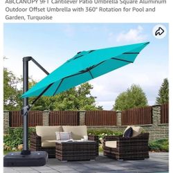 Used Outdoor Umbrella