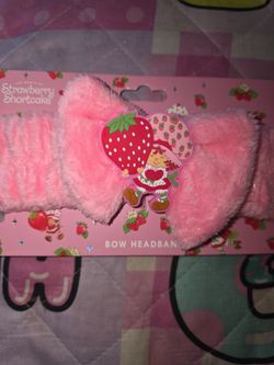 Strawberry Shortcake Spa headband