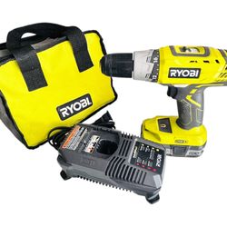 RYOBI P277 18V 1/2"  Driver Drill w/Battery and Charger