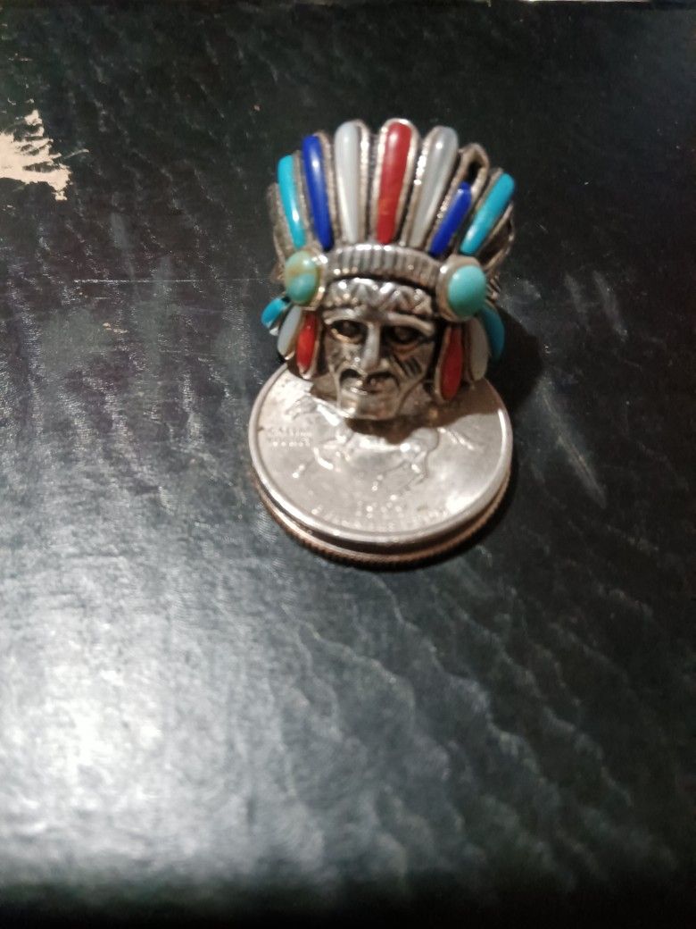 Indian 925. Silver Ring