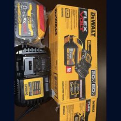 Dewalt 6.0 AH FlexVolt Battery with  Charger