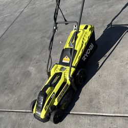 Ryobi electric lawn mower