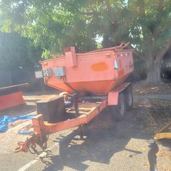 Oil fired Asphalt hot box