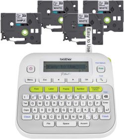Brother P-touch, PTD210, Easy-to-Use Monochrome Label Maker