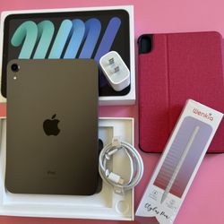 Apple ipad Mini 6th Generation (2021 model) 256GB With Box And Accessories 