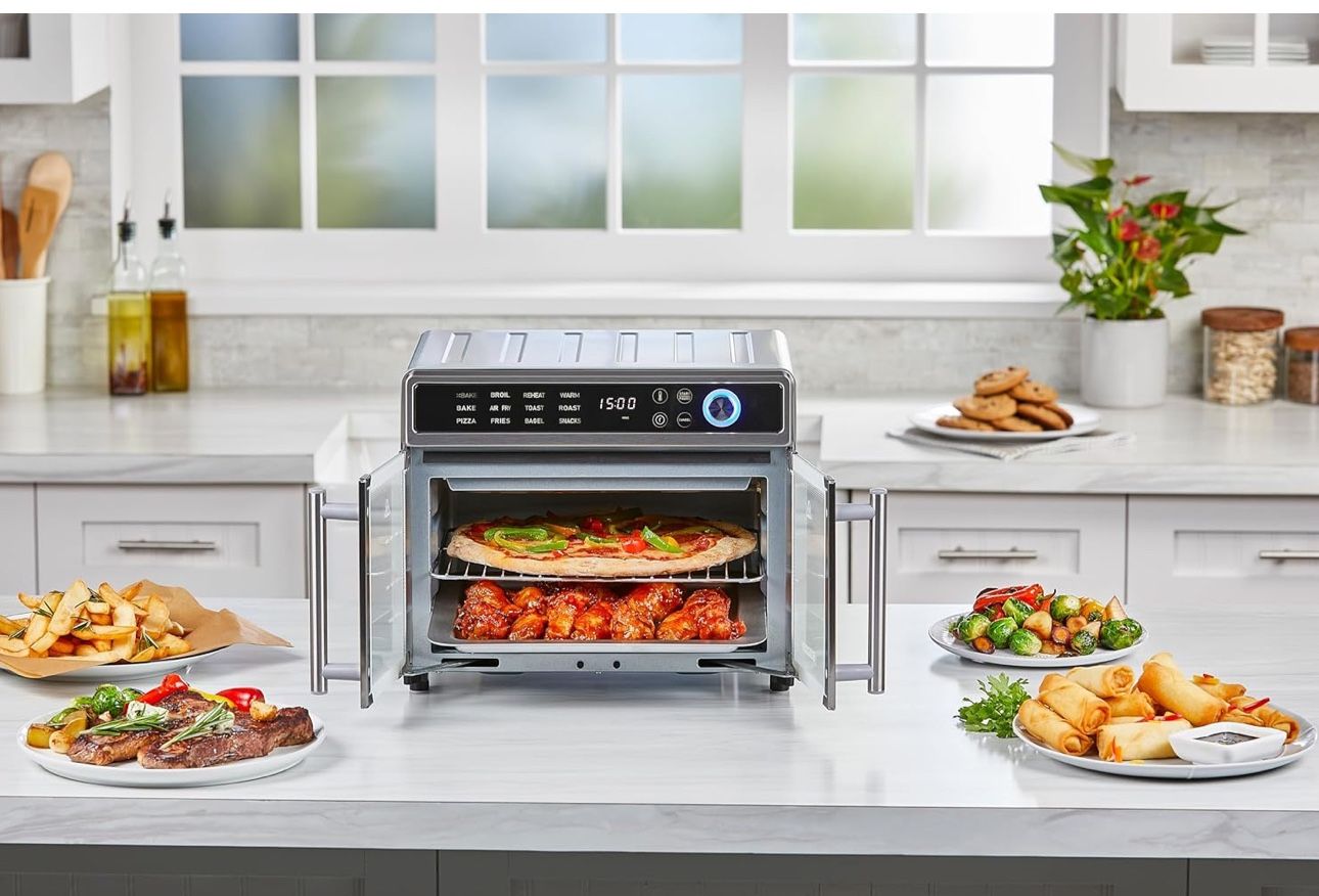 BLACK+DECKER Crisp 'N Bake Air Fryer Toaster Oven Combo, 12 in