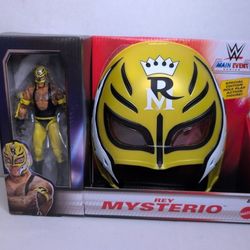 Rey Mysterio Role Play & Main Event Figure WWE Wrestling NEW!
