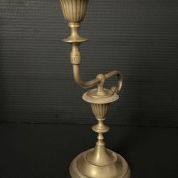 Vintage/Solid Brass/ Genie Candlestick