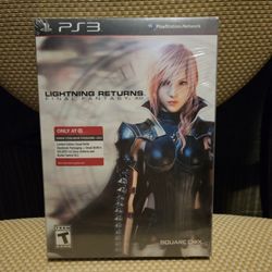 Lightning returns ps3 steelbook