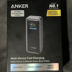 Anker Prime 130W Power Bank 12000mah