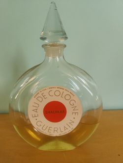 Iconic Guerlain Shalimar Eau de Cologne Vintage