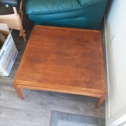 Authentic Walnut LANE 31" square Coffee Table