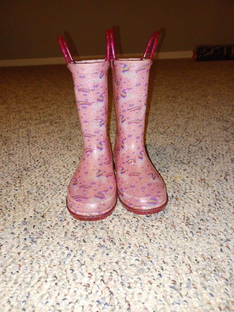 Little Girl Rain Boots