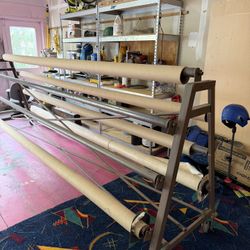 Sheet Flooring Vinyl Or Linoleum Cart (HEAVY DUTY)$1000 Obo