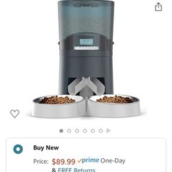 Automatic Cat Or Dog Feeder With Voice Recorder