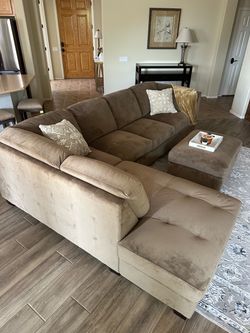 Brown Couch