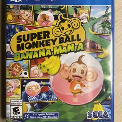 Super Monkey Ball Banana Mania For PlayStation 4