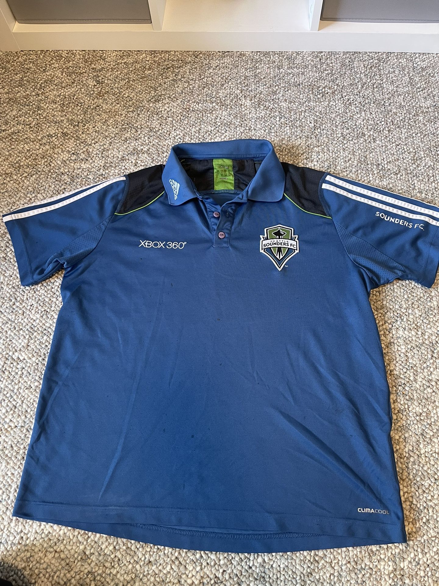 Adidas Sounders Seattle Men’s T-shirt Size L