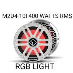 M2D4-10I DVC 4Ω Color Optix™ Infinite Baffle Marine Subwoofer

400 WATTS RMS 