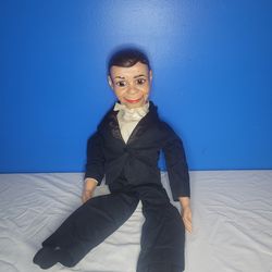 Vintage 1968 Charlie McCarthy Ventriloquist Doll 30 in Juro Novelty Company