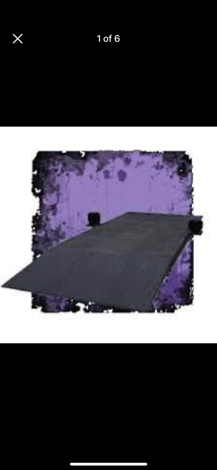 2 Spirit Halloween Shaker, Moving, Vibrating Scare Floors 8 foot long - 4 foot wide