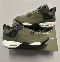 Jordan 4 “Craft Olive” Size 10.5 