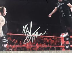 SHANE MCMAHON SIGNED AUTOGRAPH WWE RAW SMACKDOWN 8x10 PHOTO 