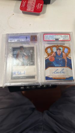 Luka Rookie Card & Anthony Edward’s Auto