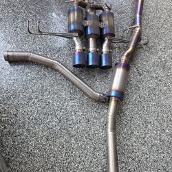 FL5 Civic Type R - Vivid Racing Valved Full Titianum Exhaust 