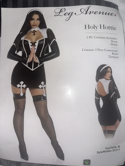 Adult nun costume ( Holy Hottie )