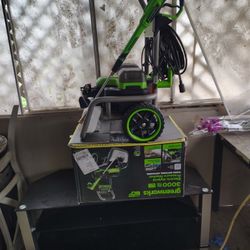 GreenWorks Electric Pressure Washer