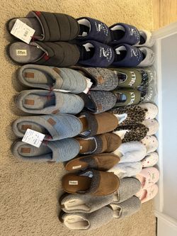 New Slippers - With Tags - Dearfoams