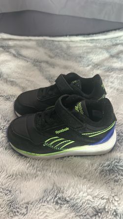 Reebok Kids Sneakers Black Green Blue