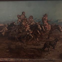 Charles Marion Russell Oil Painting