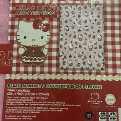 Christmas Hello Kitty Blanket