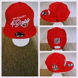 SAN FRANCISCO 49ERS NFL FOOTBALL 🏈 SNAPBACK HAT. 