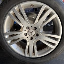 Mercedes Benz Rims With Continental ExtremeContact Tires